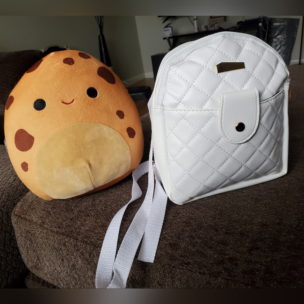 White Mini Backpack